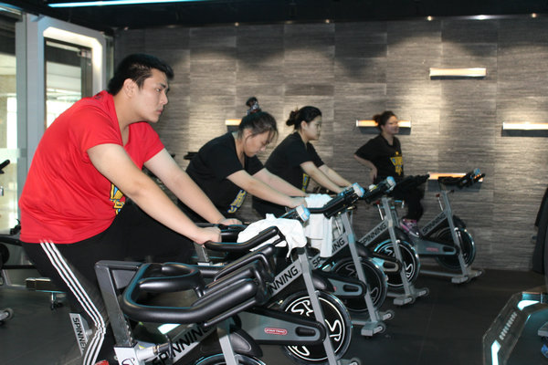 杭州减肥训练营动感单车